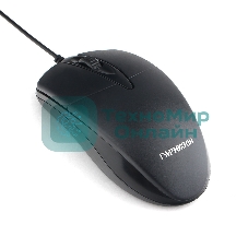 Мышь проводная Гарнизон GM-220XL черный, 1000 dpi, USB, кнопки - 3