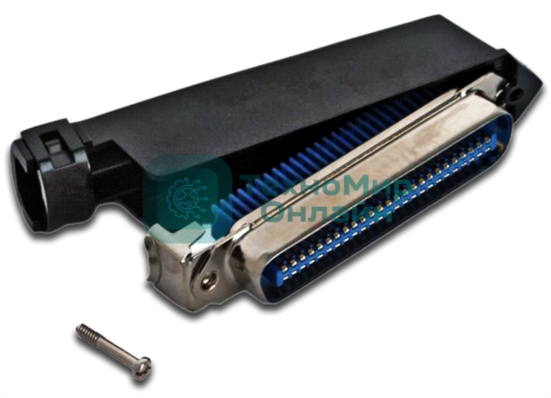 Коннектор TELCO под обжим, 25 пар, 90 градусов, мама