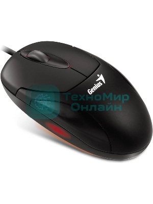 Мышь проводная Genius XScroll V3 черный, 1000 dpi, USB, кнопки - 3