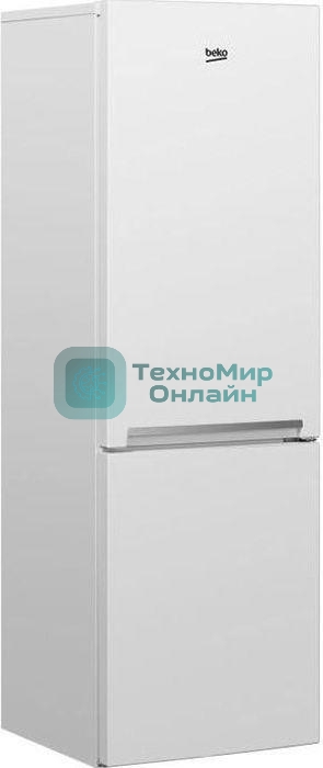 Холодильник Beko RCNK310KC0W белый двухкамерный 200/76л морозилка снизу, No Frost