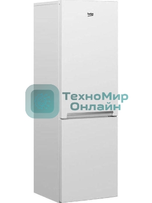 Холодильник Beko RCNK310KC0W белый двухкамерный 200/76л морозилка снизу, No Frost