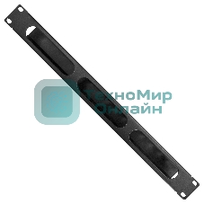 Кабельный органайзер ExeGate CM19-1U-16M-CV (горизонтальный 19