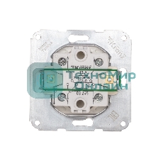 Переключатель Kranz DEA 1кл перекрест. с/у 10А мех. белый (1/10/120)