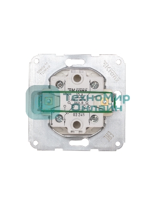 Переключатель Kranz DEA 1кл перекрест. с/у 10А мех. белый (1/10/120)