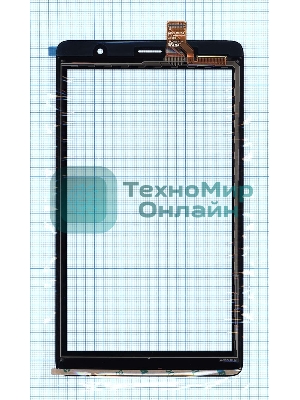Сенсорное стекло (тачскрин) для Alcatel 9013x черное