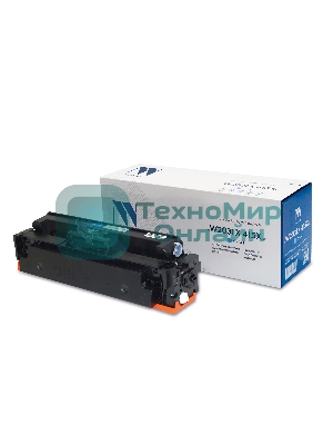 Картридж лазерный NVPrint совместимый NV-W2031X 415X Голубой (БЕЗ ЧИПА) для HP Color LaserJet M454DN/M479DW/M479 (6000k)