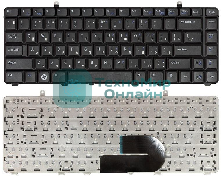 Клавиатура для ноутбука Dell Vostro A840 A860 1014 1015 1088 черная