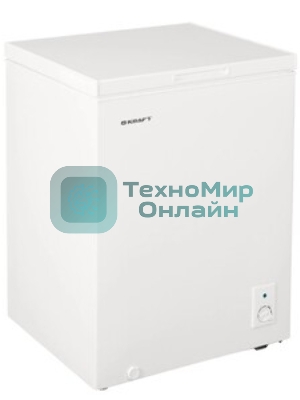 Морозильный ларь Kraft BD(W)-150RX, белый, 140л