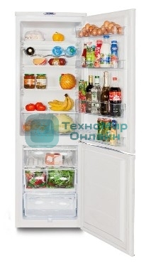 Холодильник DON R-291 B белый двухкамерный 225/101л морозилка снизу