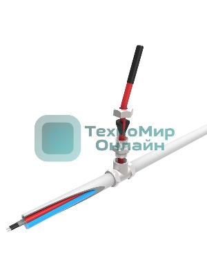 Греющий саморегулирующийся кабель Rexant (в трубу) 10HTM2-CT (15м/150Вт)