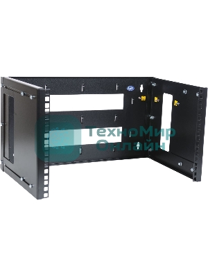 Аксессуар ЦМО! Кронштейн настенный 3U, регулируемая глубина 300-450 мм, черный КНО-М-3U-9005