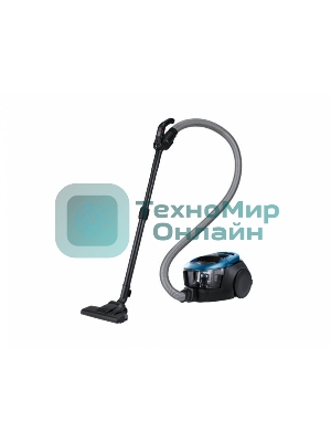 Пылесос Samsung VC18M31A0HU голубой, 380/1800 Вт, уборка сухая, пылесборник контейнер 2 л