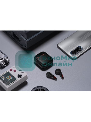 Наушники TWS Edifier Hecate GM3 Plus черный, вкладыши, Bluetooth, до 5.5 ч