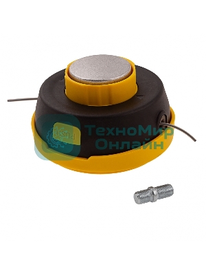 Катушка Denzel тримм. полуавтомат. легкая заправка лески гайка m10x1.25 винт m10-m10 подшипн