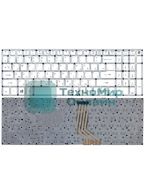 Клавиатура для ноутбука Acer Aspire E5-573/Nitro VN7-572G VN7-592G белая
