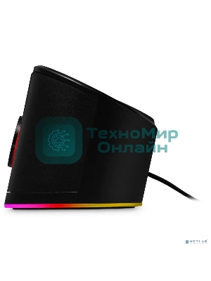 Акустическая система Defender Adiemus черный (6Вт, подсветка RGb, питание от USB)