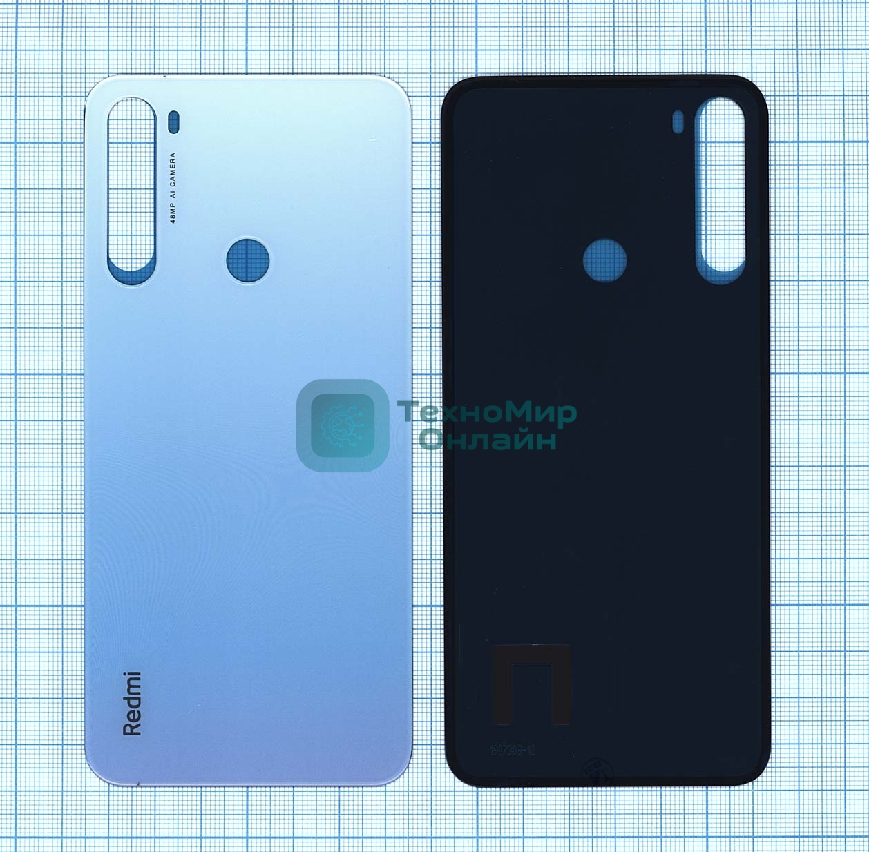 Задняя крышка для Xiaomi Redmi Note 8 белый