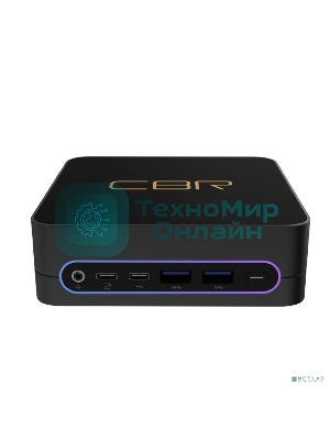 Мини ПК CBR MiniPC-DT002 (Intel i5-1235U/16Gb DDR4/512Gb SSD PCIe/W11Pro/2 х USB 2.0, 2 х HDMI, 2 х USB 3.2, USB-C 3.0, USB-C 2.0, 3.5мм Combo Jack, RJ-45, VESA)