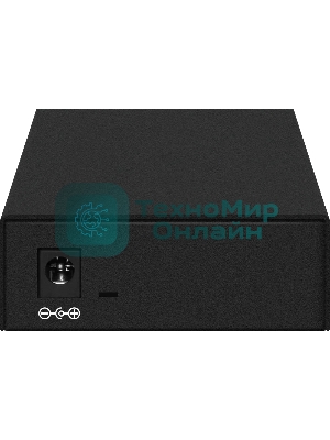 Медиаконвертер Gigabit Ethernet, SFP 1000Мбит/c, RJ45 10/100/1000Мбит/c, поддержка LFP. Металлический корпус. БП DC12V(1A) в комплекте. Размеры (ШхВхГ): 70x25x95мм. Вес: 0,2кг. Рабочая температура: -10…+55°С. Совместим с шасси NS-MCB-14.