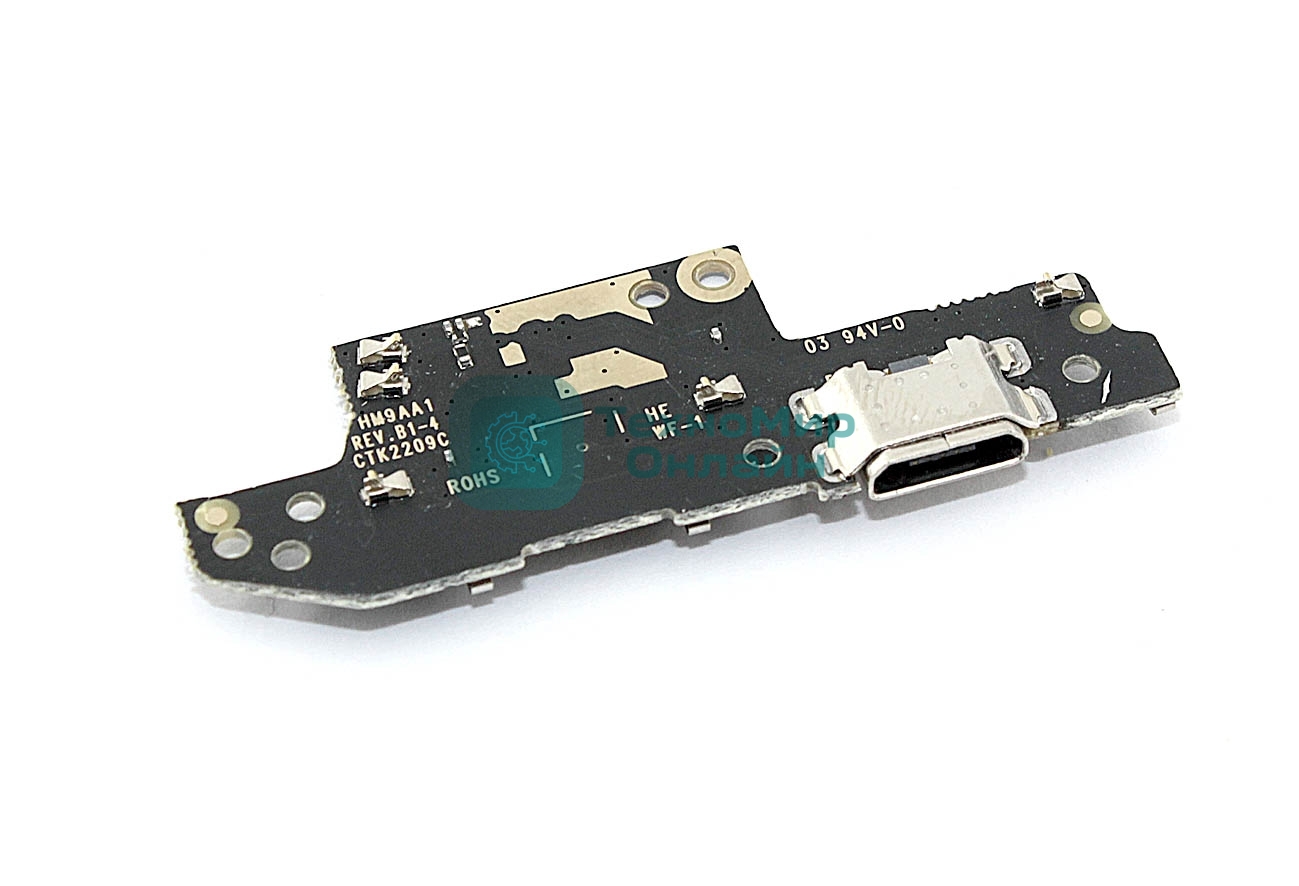 Плата разъема питания с микрофоном для Xiaomi Redmi 9A orig