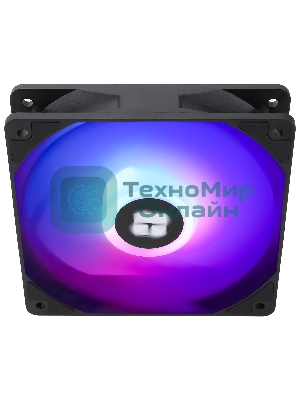 Кулер для корпуса Thermaltight TL-C12C-S (120x120x25мм, 4-pin PWM, ARGB, 66.17CFM, 25.6dBA, 1550RPM, черный)