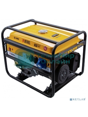 Электрогенератор бензиновый Denzel GE 6900, 5.5 кВт, 97 дБ, 77 кг