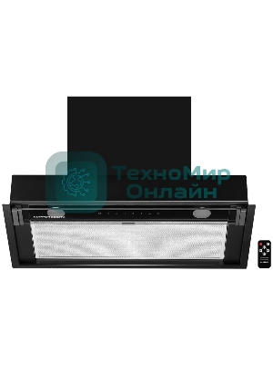 Вытяжка встраиваемая Kuppersberg Nancy 60 черный, 60 см, 850 куб. м/ч, 42 дБ