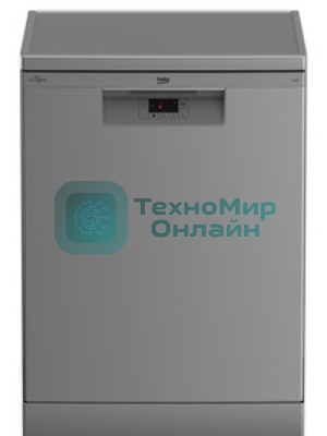 Посудомоечная машина Beko BDFN15421S, серебристый, 59.8 см, 14 компл., сушка конденсационная, 49 дБ, класс A