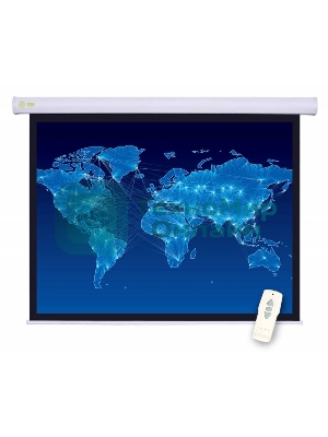 Экран Cactus 127x127см Motoscreen CS-PSM-127X127 1:1 настенно-потолочный рулонный белый