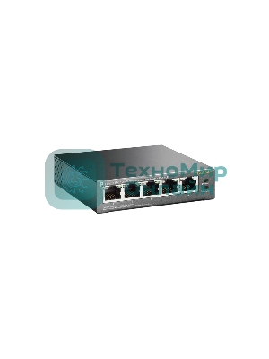 Коммутатор TP-Link SMB TL-SF1005P 5-портовый 10/100 Мбит/с настольный коммутатор с 4 портами PoE