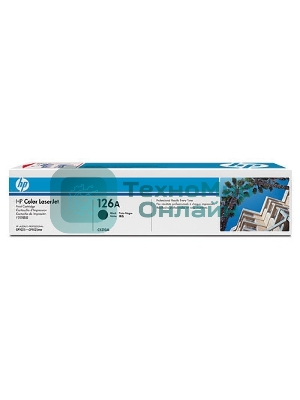 Картридж лазерный HP CE310A черный LaserJet Pro CP1025 (1200 стр.)
