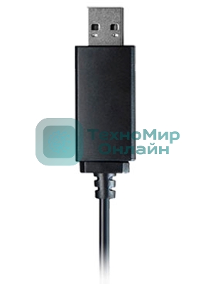 Гарнитура A4Tech HU-10 чёрный, проводная