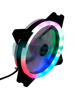 Вентилятор для корпуса Gembird черный, 120 мм, 1200 об/мин, 20.5 дБ, 3 pin