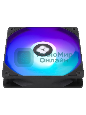 Кулер для корпуса Thermaltight TL-C12C-S (120x120x25мм, 4-pin PWM, ARGB, 66.17CFM, 25.6dBA, 1550RPM, черный)