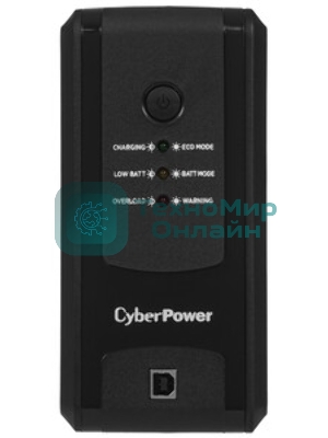 Источник бесперебойного питания CyberPower UT650EIG/650 ВА/360 Вт/USB/RJ-11/RJ-45/4 x IEC 320 C13 (компьютерная)