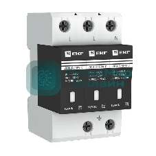 Ограничитель перенапряжения имп. ОПВ-C/3P 20кА 400В EKF opv-c3