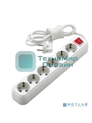 Удлинитель Makel 6 гн 3 м с\з вкл.