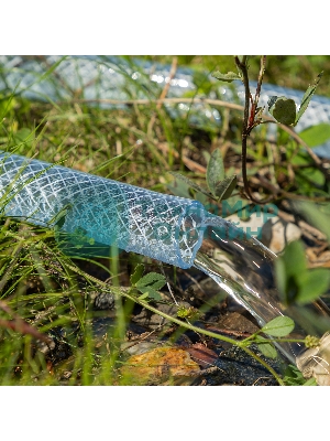 Шланг поливочный Palisad прозрачный армированный 3-х слойный, 3/4