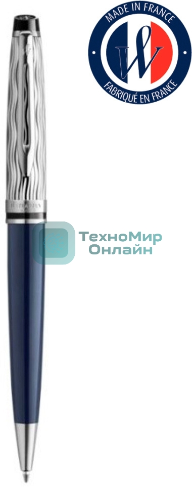 Ручка шариковая Waterman Expert L`Essence du Bleu (CW2166466) LaqBlue CT M син. черн. подар.кор.