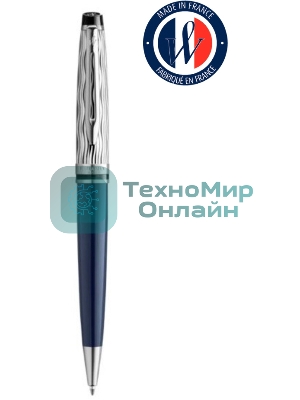 Ручка шариковая Waterman Expert L`Essence du Bleu (CW2166466) LaqBlue CT M син. черн. подар.кор.