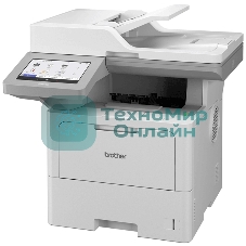 МФУ лазерное Brother MFC-L6910DN, А4, ч/б, печ. 50 стр/мин, скан. до 100 стр/мин., 1200x1200 dpi (печать), 600 x 600 DPI (скан.), NFC, Ethernet, USB