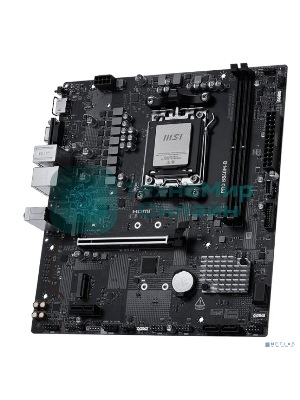 Материнская плата MSI PRO B840M-B, AM5, AMD B840, 2xDDR5, 4xSATA, 2xM.2, 1xPCIe 4.0 x16, 1xPCIe 3.0 x1, 1xHDMI, 1xVGA, 1x2.5Gb LAN, 4xUSB-A 5Gbps, 2xUSB-A 2.0, 3x3.5 мм, 7.1, mATX