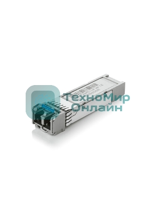 Трансивер TP-Link 10G SFP+ Module, LC connector, 50/125um or 62.5/125um Multi-mode, 850nm wavelength, distance up to 300m.