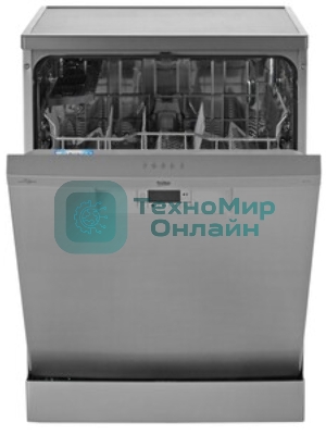 Посудомоечная машина Beko BDFN15421S, серебристый, 59.8 см, 14 компл., сушка конденсационная, 49 дБ, класс A