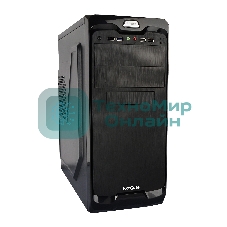 Компьютерный корпус Miditower ExeGate UN-604 Black, ATX, (UN450, 120мм) 2хUSB+2хUSB 3.0, Audio