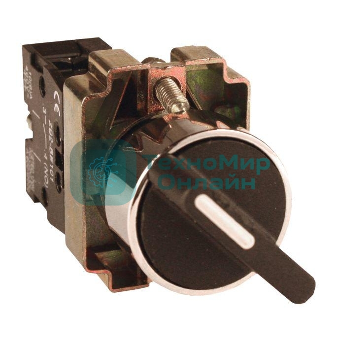 Переключатель BD-21 2P короткая рукоятка EKF xb2-bd21