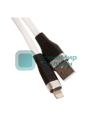 Кабель USB HOCO X53 Angel для Lightning, 2.4А, длина 1.0м, белый