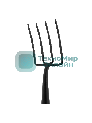 Вилы 4-х рогие, огородные, 175х220 мм, кованые, без черенка, АРТИ