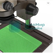Алюминиевая платформа для микроскопа с ковриком для пайки BAKU BA-697