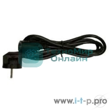 Кабель питания Gembird 4.5-5.0м, черный, с заземление, пакет